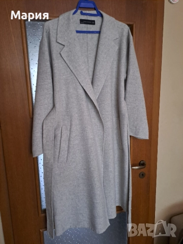 100 % вълнено палто на ZARA, снимка 4 - Палта, манта - 52514276