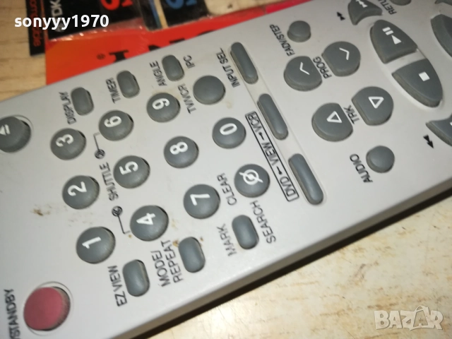 DVD//VCR-TOSHIBA REMOTE-ВНОС SWISS 1909251751, снимка 8 - Дистанционни - 51771250