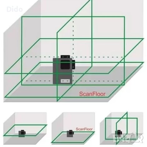 4D Лазерен нивелир с 16 линии (четири точков) самонивилиращ се,със зелен лазер
Код на продукт: 522

, снимка 5 - Измервателни инструменти - 43198250
