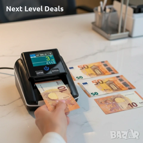 🔒 Детектор за фалшиви банкноти AL-130T – бърза и сигурна проверка за професионална употреба, снимка 2 - Друга електроника - 53419417