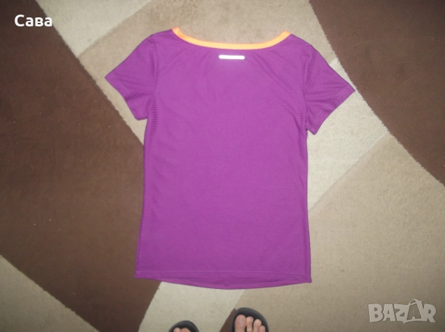 Тениска и потници REEBOK  дамски,ХС-С и Л  /черен,зелен,лила/, снимка 6 - Тениски - 51634927