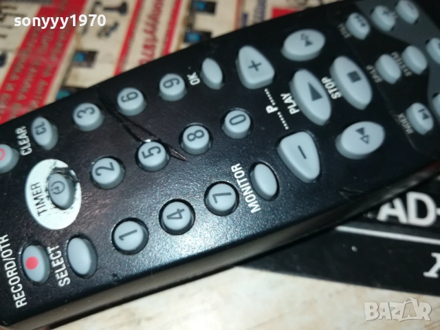 PHILIPS VHS VIDEO REMOTE CONTROL-ВНОС SWISS 2711251639, снимка 7 - Дистанционни - 52563833