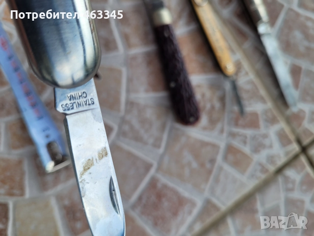 Нож, джобно ножче-5, снимка 7 - Антикварни и старинни предмети - 51632378