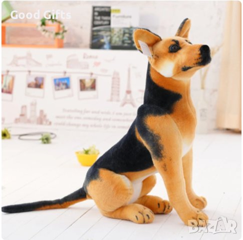 Плюшено куче Немска Овчарка, Различни размери, снимка 2 - Плюшени играчки - 43002731