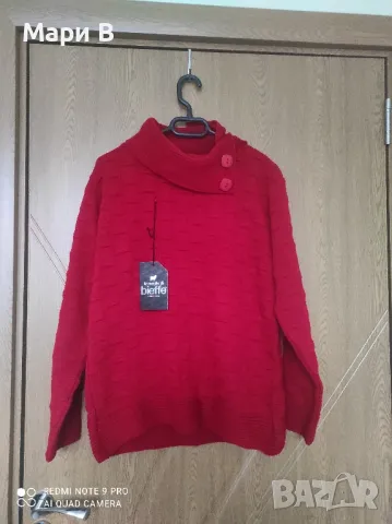 Нова вълнена блуза ХЛ, снимка 2 - Блузи с дълъг ръкав и пуловери - 48931011