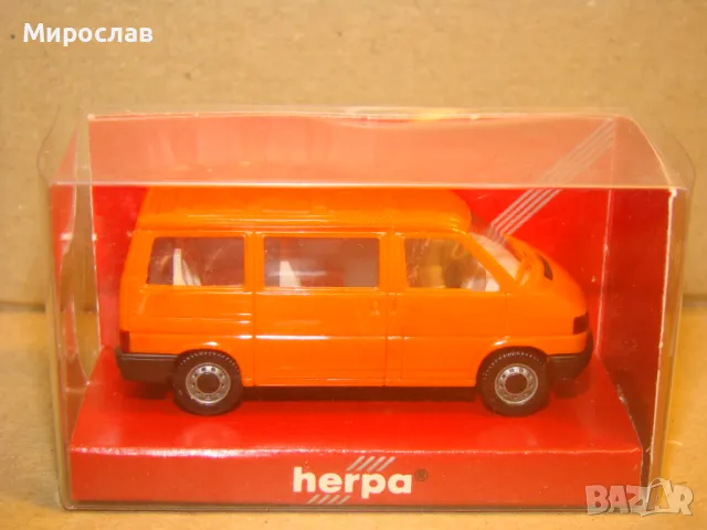 1:87 H0 HERPA VW МИКРОБУС ИГРАЧКА КОЛИЧКА МОДЕЛ