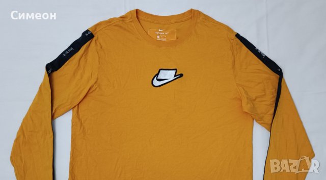 Nike NSW Just Do It оригинална блуза XL Найк памук спорт фланелка, снимка 2 - Спортни дрехи, екипи - 43862170