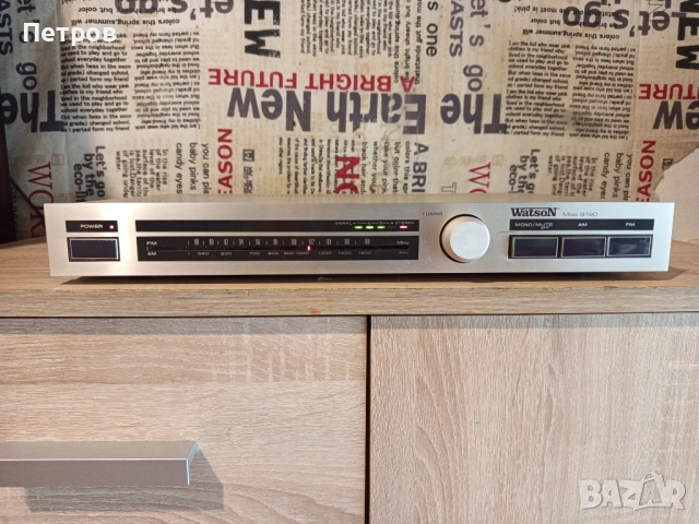 Стерео AM/FM Тунер"Watson"8190, снимка 2 - Ресийвъри, усилватели, смесителни пултове - 52611050