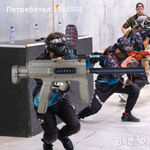 Автоматична хидрогелна играчка Gelsoft K1A – реалистична конструкция, безопасни боеприпаси и пълен к, снимка 5 - Други - 51457532