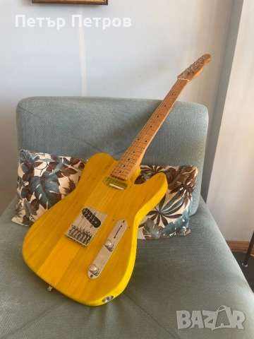 Squier Telecaster MIK 1989  Billy Gibbons Style , снимка 3 - Китари - 52272607