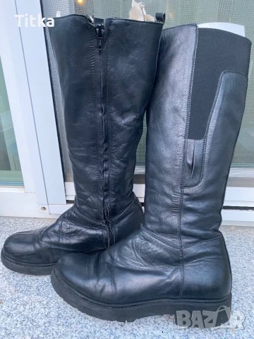 Ботуши естествена кожа 38 номер, снимка 4 - Дамски ботуши - 43145083