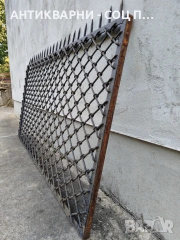 Комплект 6 Броя Стари Ковани Панели, Стара Кована Ограда / 6 Броя / 10 Метра! , снимка 4 - Огради и мрежи - 50813631