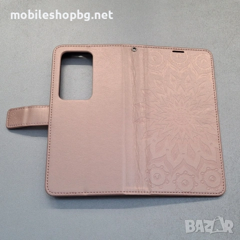 Redmi 15 калъф страничен с прегради и закопчаване розов розово злато , снимка 3 - Калъфи, кейсове - 53492954