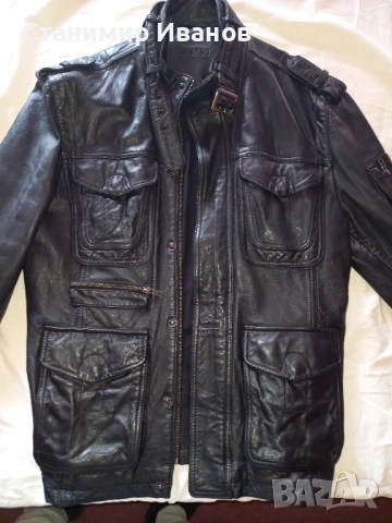 Кожено яке DEVRED, снимка 10 - Якета - 53395703