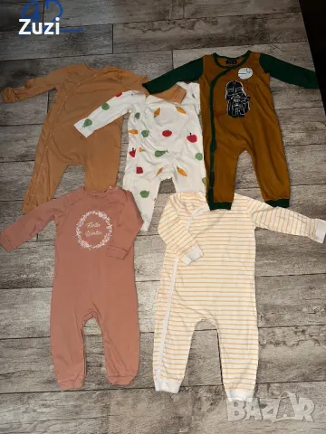 Ромпъри 68/74, 86,92,98, снимка 5 - Бебешки гащеризони - 49025425
