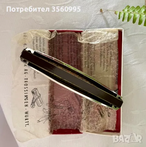 Хармоника M.Hohner Хохнер Германия, снимка 8 - Духови инструменти - 47721454