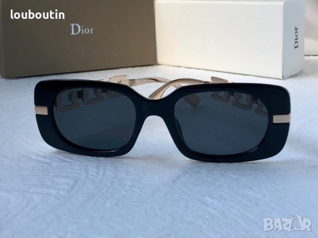 Dior 2023 дамски слънчеви очила правоъгълни, снимка 4 - Слънчеви и диоптрични очила - 40622227