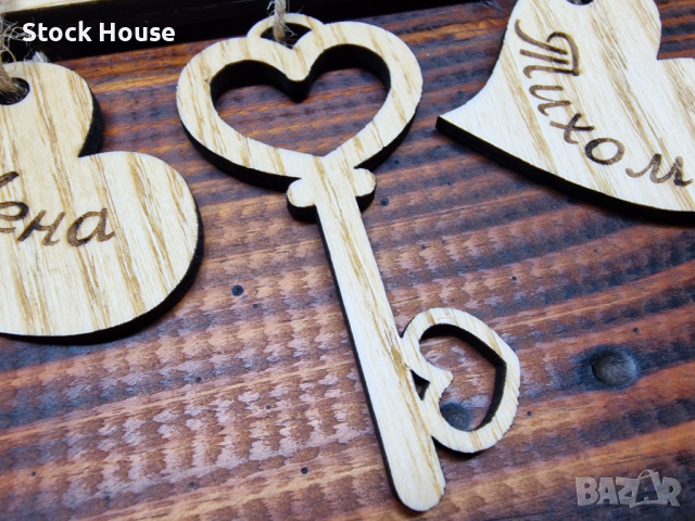 Персонализирана с вашето име , дървена табелка за врата, ръчна изработка, снимка 3 - Декорация за дома - 44858320