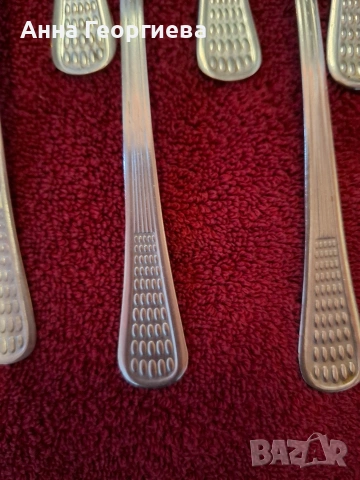 Вилица и лъжица от неръждаема стомана., снимка 2 - Прибори за хранене, готвене и сервиране - 53100783