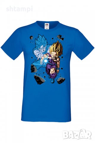 Мъжка тениска Dragon Ball Z Gohan X Goku,Анимация,игра,Празник,Повод,, снимка 7 - Тениски - 37906288