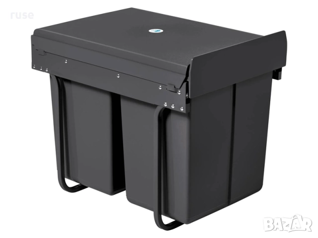 НОВИ! Вградена кофа за отпадъци кош за вграждане плавно затваряне 40 л, снимка 3 - Други стоки за дома - 51694957