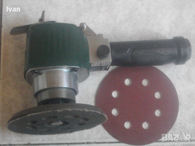 Пневматичен Кръгъл ф150мм-Ексцентър Виброшлайф-Бош Синя Серия-BOSCH/PARKSIDE-Прав Шлайф/Отвертка, снимка 8 - Други инструменти - 37738634