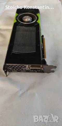 Видео карта Nvidia Quadro M6000 24GB RAM GDDR5 , снимка 4 - Видеокарти - 47852708