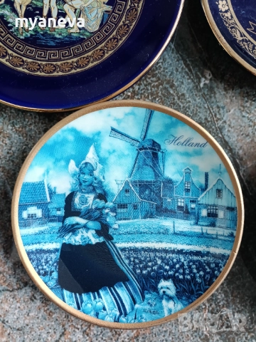 Колекция от порцеланови , декоративни,  сувенирни чинии от различни  градове и забележителности , снимка 9 - Антикварни и старинни предмети - 52869409