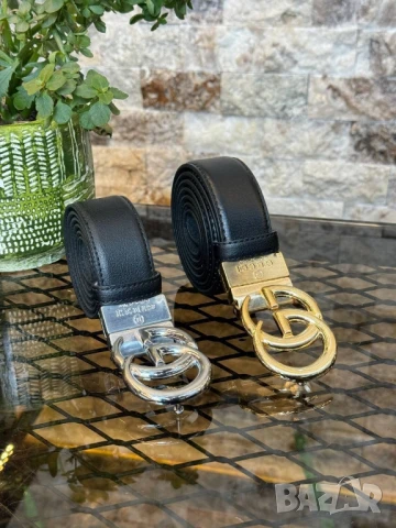 колани от естествена кожа в кутия gucci 