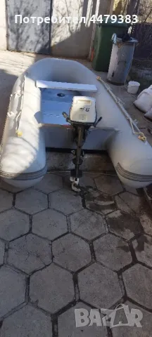 Лодка+двигател , снимка 1