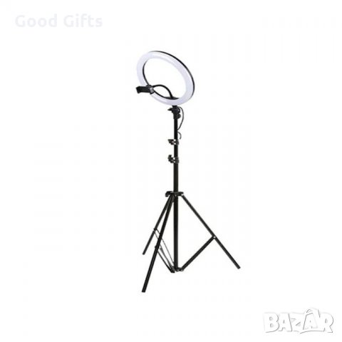 ЛЕД СЕЛФИ РИНГ ЛАМПА ЗА СНИМКИ И ВИДЕО, снимка 5 - Светкавици, студийно осветление - 35488366