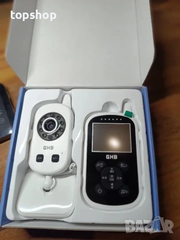НОВ Бебефон с видео камера GHB UU24, неразопакован, перфектна кутия - само за подарък, снимка 12 - Бебефони - 50525270