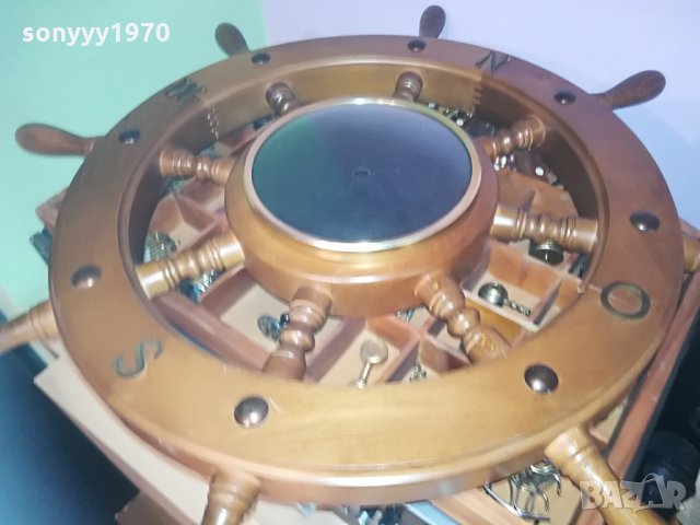 ДЪРВЕН РУЛ-МАСИВЕН И ОГРОМЕН, снимка 2 - Колекции - 28793639