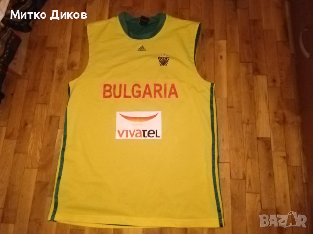 България баскетболна тениска маркова на Адидас №12Алескандър Янев две лица размер ХЛ, снимка 8 - Баскетбол - 43428408