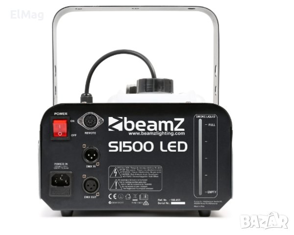 BeamZ S1500LED - Пушек машина, снимка 6 - Друга електроника - 43395352