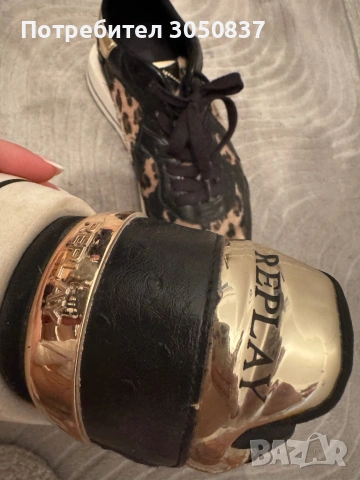 Обувки replay оригинални, снимка 4 - Дамски ежедневни обувки - 52709024