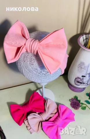 Бебешки панделки, снимка 5 - Аксесоари за коса - 48737092