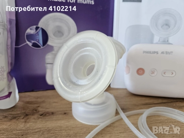 Електрическа единична помпа за кърма Philips Avent, снимка 3 - Помпи за кърма - 52220439