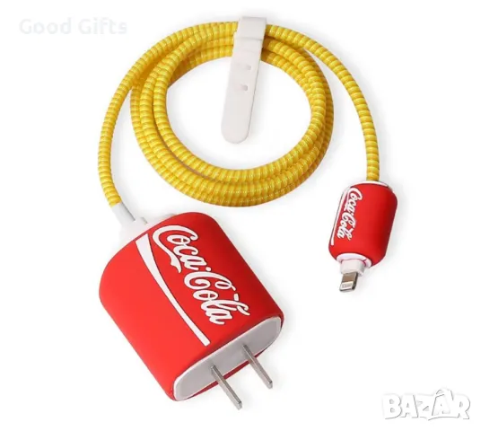 Защитен кейс за зарядно устройство Кока Кола Coca Cola, снимка 2 - Калъфи, кейсове - 50207927