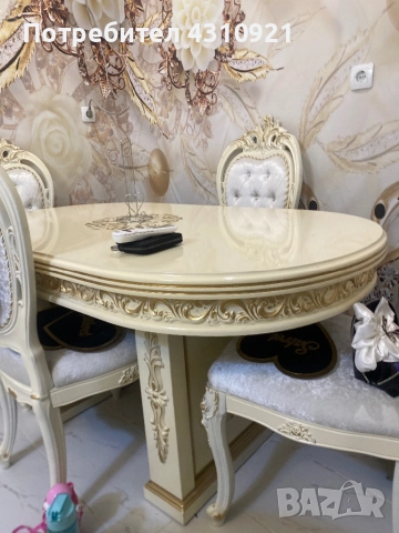 Маса и 6 Стола, снимка 5 - Столове - 52541023