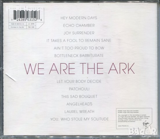 We AreThe Ark, снимка 2 - CD дискове - 35649708