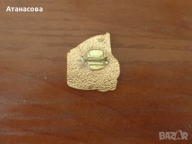 Рядка значка ДИП "Вида" Видин 40 милионна риза 1972 г, снимка 3 - Колекции - 50293287