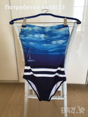 Дамски еднокомпонентен бански тип бандо