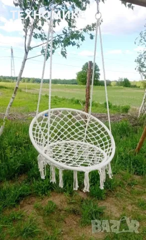 Висящ стол люлка , снимка 3 - Градински мебели, декорация  - 49490496