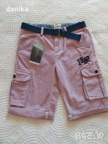 Лот къс панталон / бермуди с колан и тениска MARVEL 134 / 140, снимка 4 - Детски къси панталони - 37681220