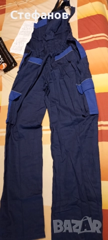 Работен,нов ,мъжки полугащеризон-тъмно син, снимка 5 - Други - 51995840