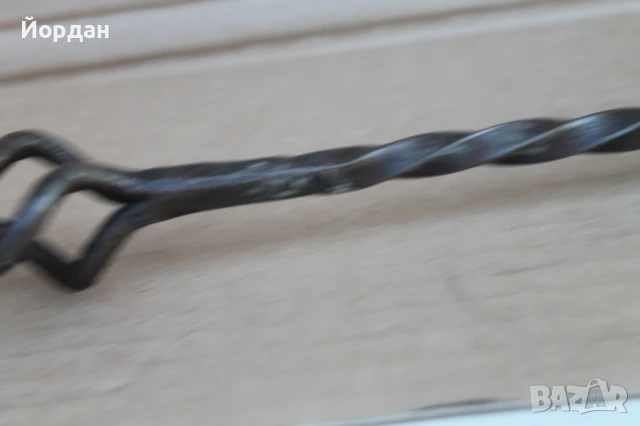 Кухненски комплект от ковано желязо и месинг, снимка 15 - Прибори за хранене, готвене и сервиране - 51408004