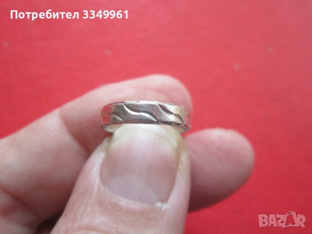 Сребърен пръстен 925 проба 1, снимка 2 - Пръстени - 36773877