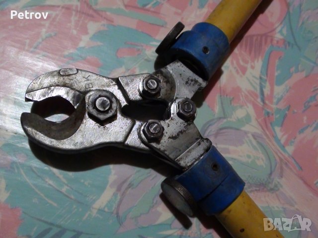 KLAUKE K 105/1 - MADE IN GERMANY - Телескопна Кабелна Ножица / ПРОФЕСИОНАЛНА ВИСОКОКАЧЕСТВЕННА !!!!!, снимка 11 - Клещи - 42964654