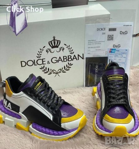 Дамски маратонки Dolce&Gabbana Реплика ААА+, снимка 1 - Маратонки - 35382831